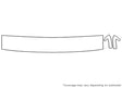 passport Avery Dennison Clear Bra Hood Precut PPF Diagram