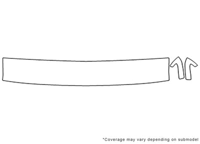 passport Avery Dennison Clear Bra Hood Precut PPF Diagram