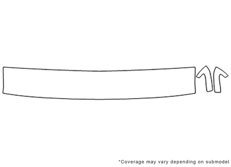 passport Avery Dennison Clear Bra Hood Precut PPF Diagram