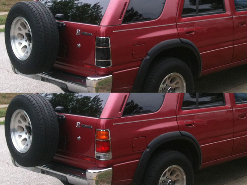 passport Before and After Smoked Taillights