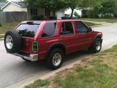 passport Tail Light Tint Installation Points