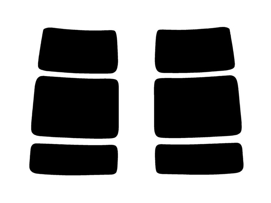 passport Precut Tail Light Tint Diagram
