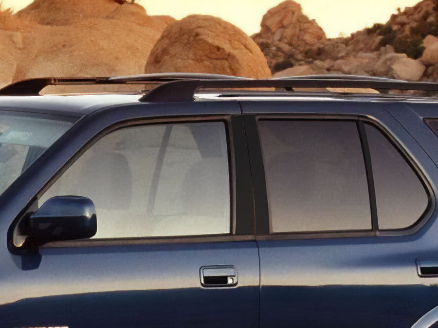 honda passport 1998-2002 Matte Black Pillar Cover Diagram