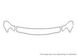 passport Avery Dennison Clear Bra Hood Precut PPF Diagram