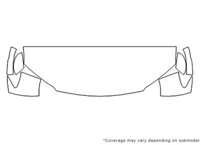 passport Avery Dennison Clear Bra Hood Precut PPF Diagram