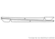 passport Avery Dennison Clear Bra Door Cup Precut PPF Diagram