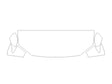 passport 3M Clear Bra Hood Precut PPF Diagram