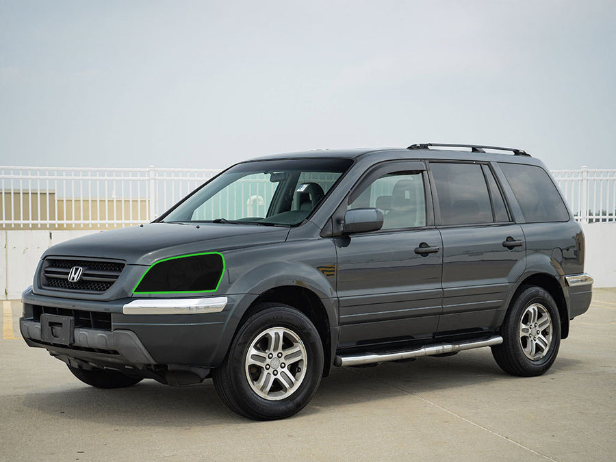 honda pilot 2003-2005 Headlight Tint Location