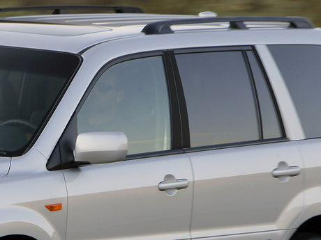 honda pilot 2003-2008 Matte Black Pillar Cover Diagram
