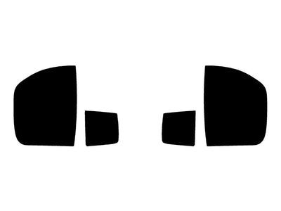 pilot Precut Tail Light Tint Diagram