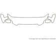 pilot Avery Dennison Clear Bra Hood Precut PPF Diagram