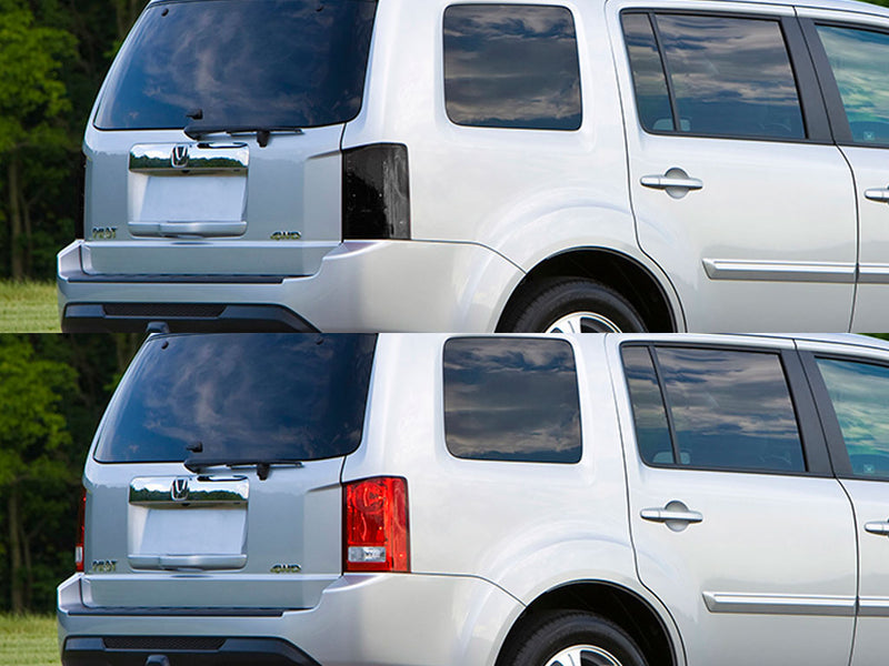 pilot Before and After Smoked Taillights