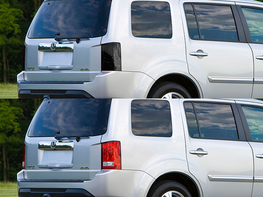 pilot Before and After Smoked Taillights