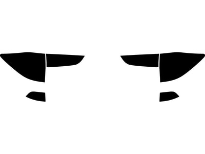 pilot Precut Tail Light Tint Diagram