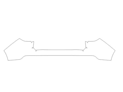 pilot Avery Dennison Clear Bra Door Cup Precut PPF Diagram