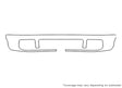 prelude Avery Dennison Clear Bra Bumper Precut PPF Diagram