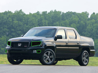 honda ridgeline 2009-2014 Headlight Tint Location