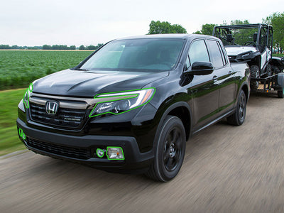 honda ridgeline 2017-2020 Headlight Protection Installation Location