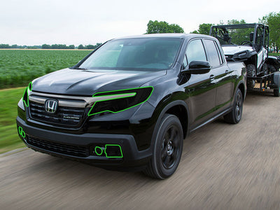 honda ridgeline 2017-2020 Headlight Tint Location