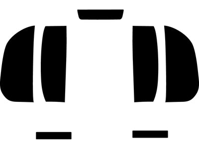 ridgeline Precut Tail Light Tint Diagram