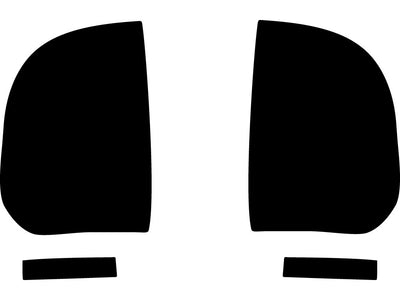 ridgeline Precut Tail Light Tint Diagram