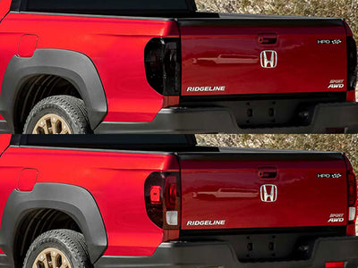 ridgeline Before and After Smoked Taillights