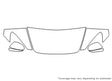 s2000 3M Clear Bra Hood Precut PPF Diagram