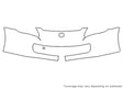 s2000 Avery Dennison Clear Bra Bumper Precut PPF Diagram