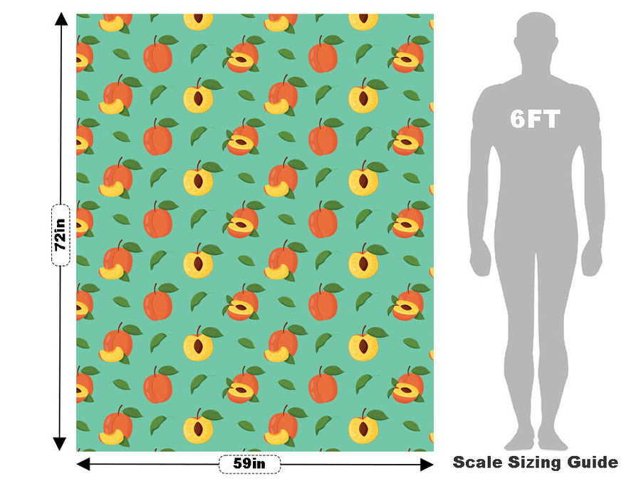 Honey Babe Fruit Vehicle Wrap Scale~Rwraps Series 914 Honey Babe Fruit Measurements~1