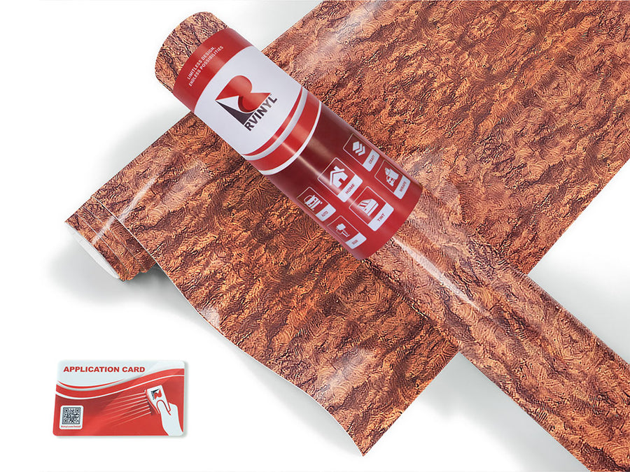 honey burlwood wood grain Craft Vinyl Roll