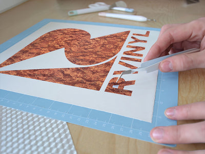 honey burlwood wood grain Easy Weed Craft Vinyl