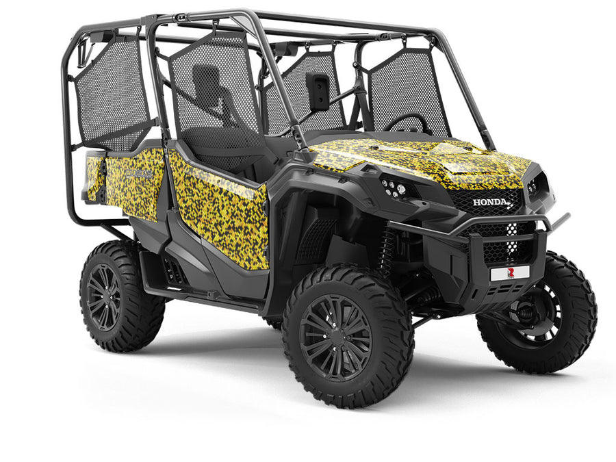 Honey Dijon Mosaic Utility Vehicle Vinyl Wrap
