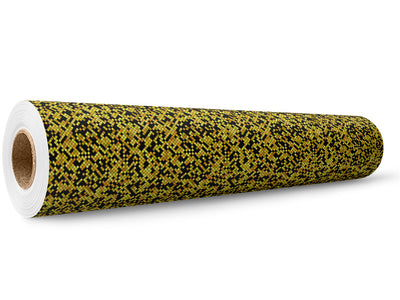 Honey Dijon Mosaic Wrap Film Wholesale Roll~Rwraps Series 914 Digitally Printed Vinyl Roll~5