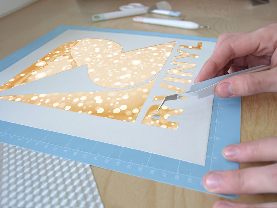 honeyed candy bokeh Easy Weed Craft Vinyl