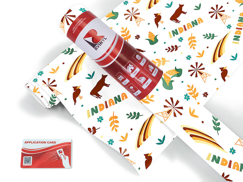 hoosier state  Craft Vinyl Roll