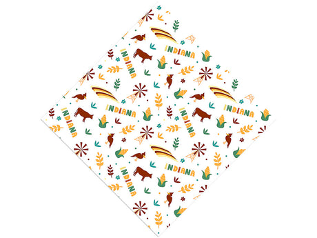 Hoosier State Americana Vinyl Wrap Pattern