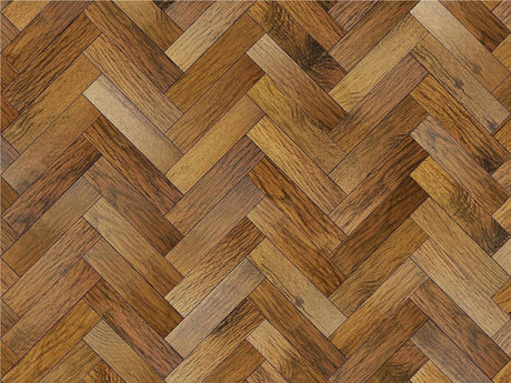 Hop Stain Wooden Parquet Vinyl Wrap Pattern~Rwraps Series 914 Digitally Printed Vinyl Wrap~0
