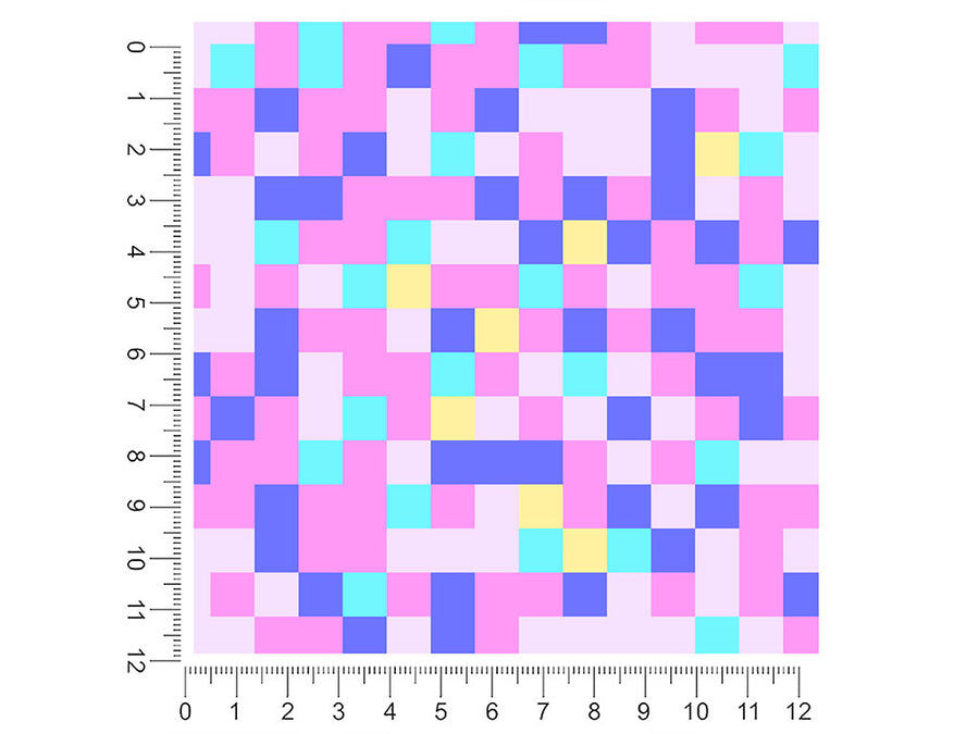 hopbush pixel 1ft x 1ft Craft Sheets