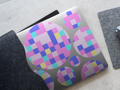 hopbush pixel DIY Laptop Stickers