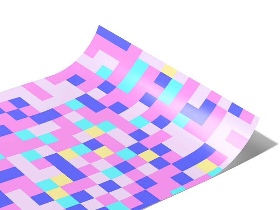 Hopbush  Pixel Vinyl Wraps~Rwraps Series 914 Digitally Printed Vinyl Wrap~0