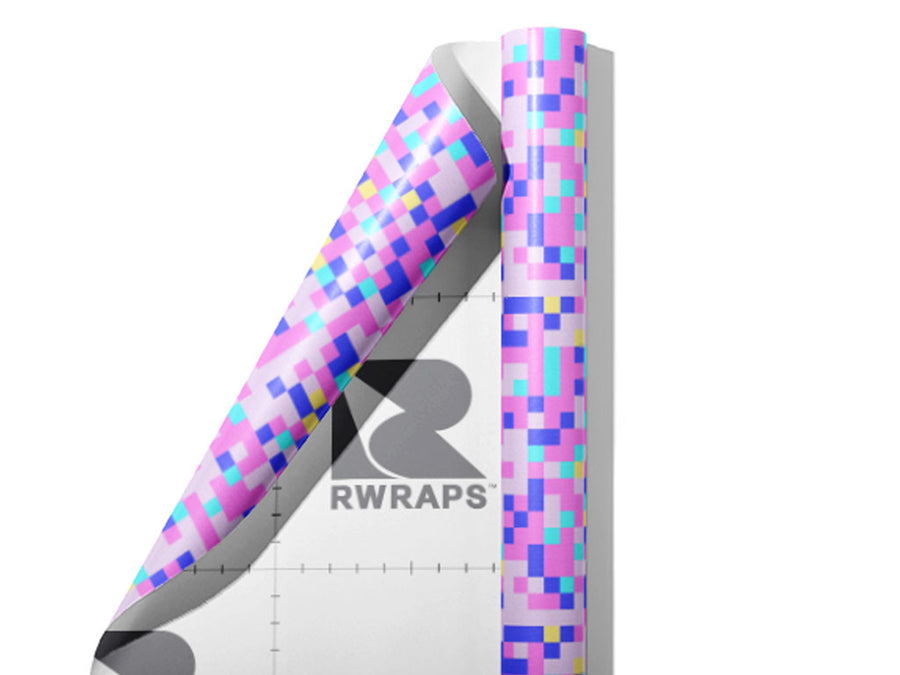 Hopbush  Pixel Wrap Film Sheets~Rwraps Series 914 Hopbush  Pixel Scrolled Sheet~3