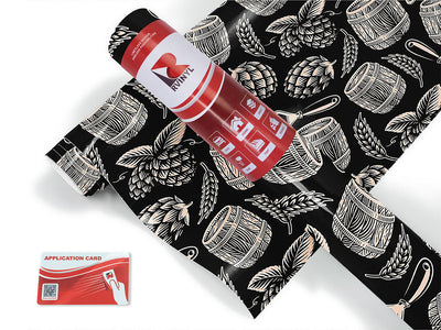 hoppy ipa alcohol Craft Vinyl Roll