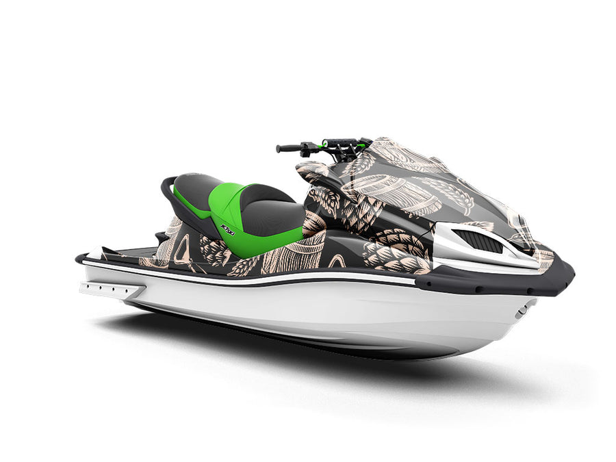 Hoppy IPA Alcohol Jet Ski Vinyl Customized Wrap