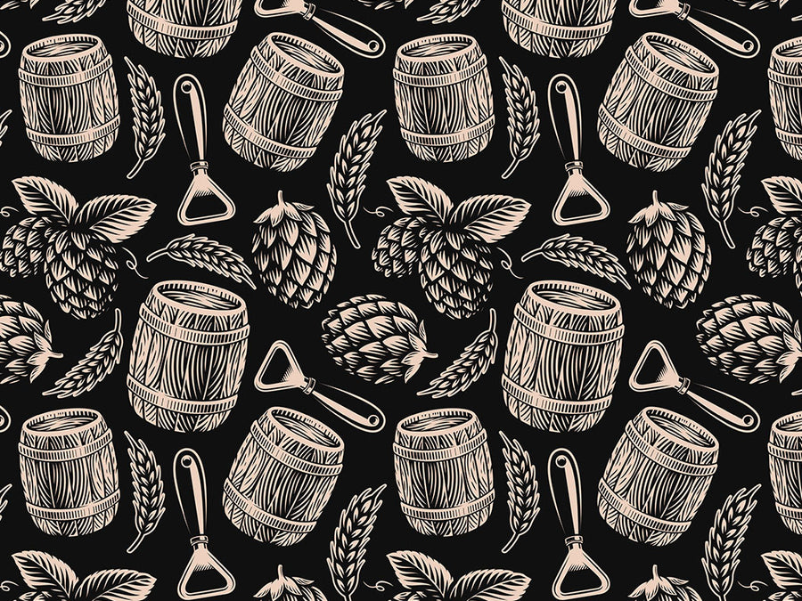 Hoppy IPA Alcohol Vinyl Wrap Pattern~Rwraps Series 914 Digitally Printed Vinyl Wrap~0