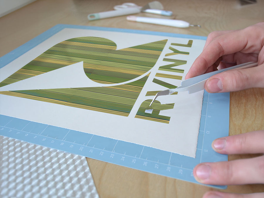 horizontal pickle  Easy Weed Craft Vinyl