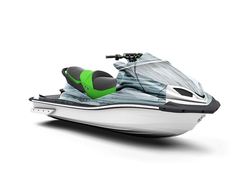 Horizontal Supports Wood Plank Jet Ski Vinyl Customized Wrap