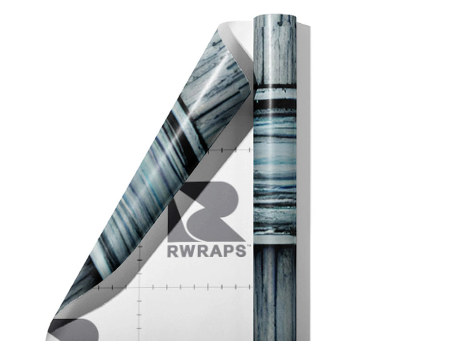 Horizontal Supports Wood Plank Wrap Film Sheets~Rwraps Series 914 Horizontal Supports Wood Plank Scrolled Sheet~4