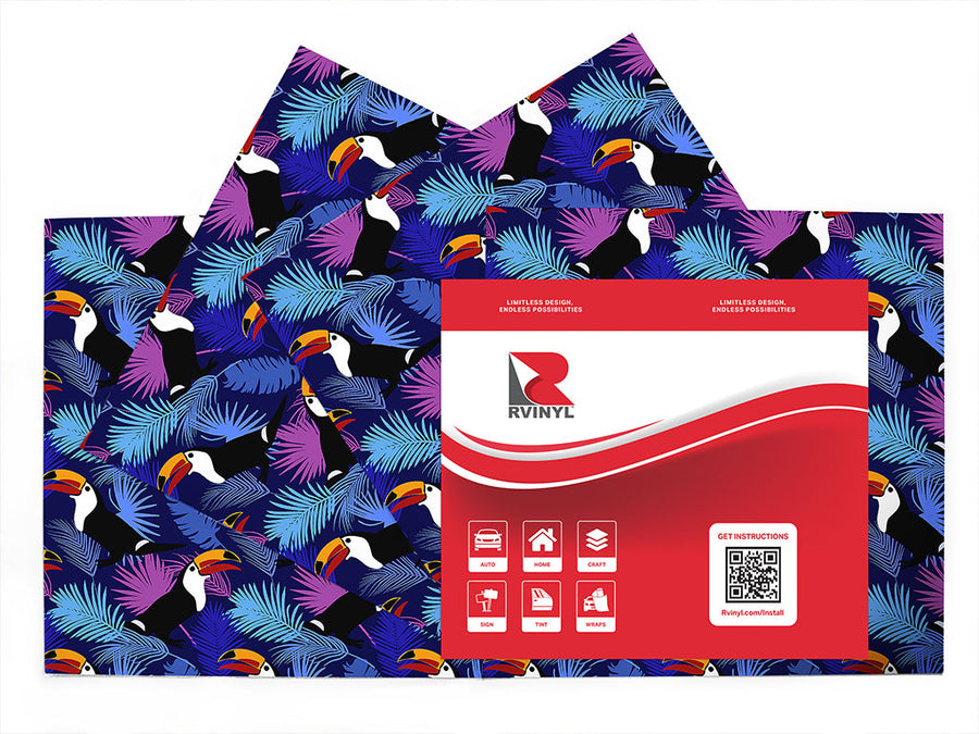 hornbill habitat bird Craft Vinyl Sheet Pack