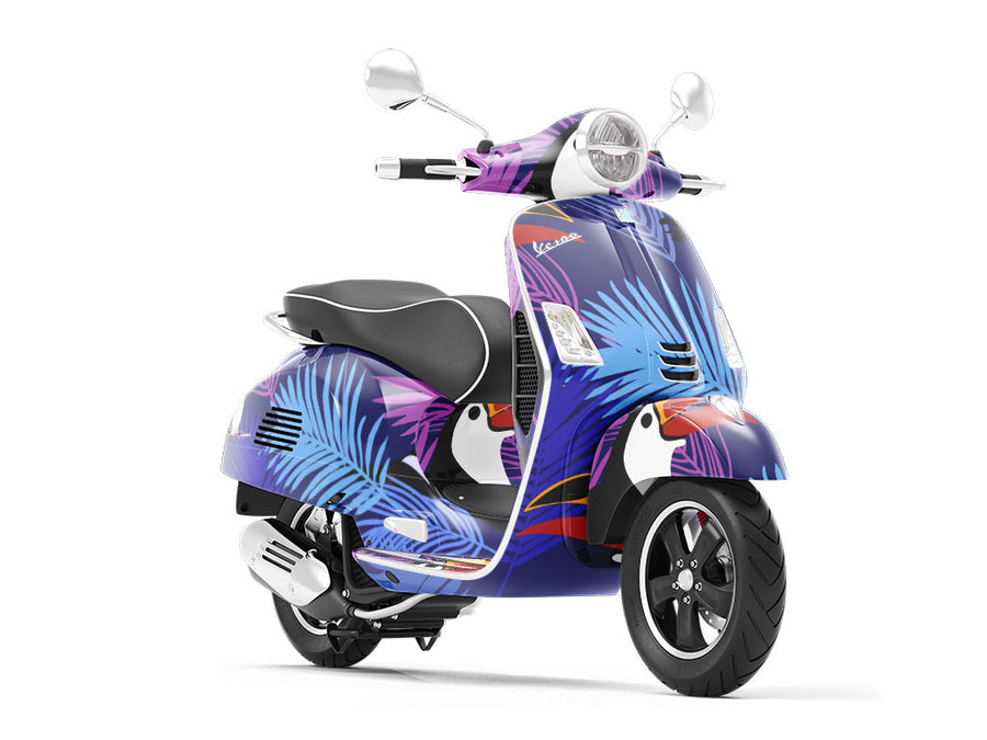Hornbill Habitat Birds Vespa Scooter Wrap Film