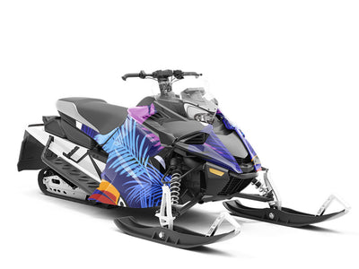 Hornbill Habitat Birds Custom Wrapped Snowmobile